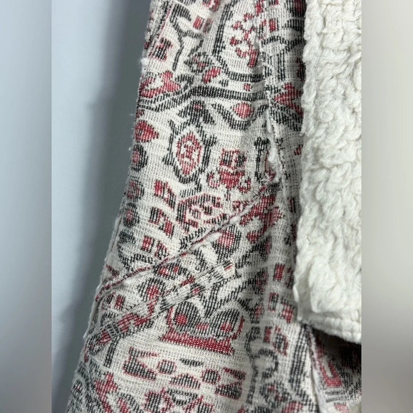 Anthropologie Jacquard Sherpa Vest by HEI HEI - Picture 9 of 10